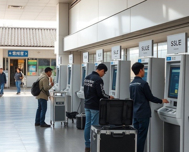 対応後 — 同じ訪問で復旧し、通常どおり稼働しています。